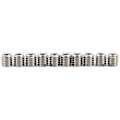 Miniatyrbilde 1 av 7: 10 stk gjengeinnsatssett reduserende mutter 303 rustfritt stål hun M4x0,7 hann M8x1,25 0,3 tommer Lengde