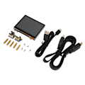 Pikkukuva 3 / 8: 3,5 tuuman kapasitiivinen kosketusnäyttö USB Type C I2C 5 pisteen kosketus 640x480 IPS-näyttö Kosketusnäyttö LCD-näyttö RPi:lle