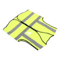 Miniatyrbillede 4 af 8: Reflekterende sikkerhedsvest Høj Synlighed Polyester Arbejdstøj med lomme til Arbejder Ingeniør 2XL