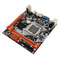 Miniatyrbillede 5 af 8: ITX H110 Moderkort Dual Channel DDR4 LGA1151 SATA3.0 M.2 Nvme Støtte VGA HD Multimedia Interface Gaming Moderkort