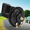 Miniatyrbilde 8 av 8: Universal bilhorn 12V 105dB Lastebil Dynamisk Høytaler Monofonisk Snegledesign Svart Vanntett