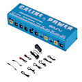 Miniatyrbillede 2 af 8: CP‑05 Gitar Effektpedal Multi-Power Supply P1 Effektpedal Isoleret Strømforsyning 100‑240V US-stik