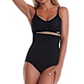 Miniatyrbillede 4 af 5: Fastgørende mavekontrol sømløs højtaljet Butt Lifter Shapewear XL XXL Sort