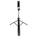 Miniatyrbillede 3 af 8: Telefon Tripod Selfie Stick Bærbar Udtrækkelig Smartphone Tripod Stativ med Bluetooth Fjernbetjening til Rejser