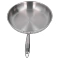Miniatyrbillede 6 af 8: Stegepande i rustfrit stål, tykt 304 rustfrit stål, uden belægning, 3-lags stegepande i rustfrit stål til omelet, 11,02 tommer