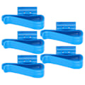 Miniatyrbild 2 av 8: 5 st/set Aquarium Fish Tank Vattenrör Fixeringsklämma Vattenbyte Verktygshållare Clamp Blue
