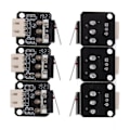 Miniatyrbillede 3 af 8: 6 stk printer grænseafbrydere 3-bens N / ON / C Kontrol Holdbar Bedre sejhed 3D-printerdele