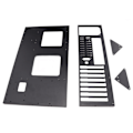Miniatyrbild 8 av 8: Case Rack för moderkort Bred kroppsvärmeavledning Design Öppna chassi gruvmaskin inom 305x245 mm