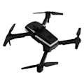 Miniatyrbillede 4 af 8: Foldbar drone med 4K enkelt kamera WiFi LED-lys 50x Zoom One Key Take Off 4K Intelligent Hindringsovervågning RC Quadcopter Sort