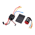 Miniatyrbild 6 av 8: F540 4370KV Borstlös Motor 60A Vattentät ESC Programmeringskort Set för 1/10 RC Bildelar