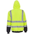 Miniatyrbillede 3 af 4: Høj Synlighed Mænds Sikkerhedsarbejds Hoodie Trøje 4XL Neon