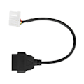 Miniatyrbild 6 av 8: Byte av 12-stifts OBDII-hankontakt för diagnosomvandlare för Tesla Model S X 2012-2015