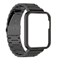 Miniatyrbillede 4 af 5: Mi Watch Lite/Redmi Watch Holdbar Armbåndsrem - Sort/Rød