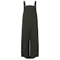 Miniatyrbilde 3 av 4: Sommer og høst Grønne Dungarees Jumpsuit for Kvinner, Cami Topp, Løse Overalls, 4XL