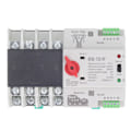 Miniatyrbillede 4 af 8: 4P Automatisk Overføringsafbryder 35 mm Skinnemonteret Dual Power Generator Switchover Switch AC400V 125A