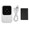 Miniatyrbillede 1 af 8: H80 Mobil WiFi Hotspot Multifunktions-Plug-in-kort Slim Bærbar 4G WiFi-router med LED-skærm til udendørs bilrejser