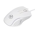 Miniatyrbillede 7 af 8: Mekanisk mus Colorful Shine Justerbar 3600 dpi RGB Ergonomisk kablet gamingmus til bærbare computere Hvid