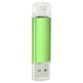 Miniatyrbillede 7 af 8: 2 i 1 USB Disk Micro U Hukommelsesdisk Høj Hastighed Foto Flash Drev OTG USB2.0 Telefontilbehør 128GB