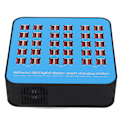 Miniatyrbillede 2 af 8: 300W 60-ports USB-hurtigladestation Rejse Desktop USB-hurtiglader Multiport Ladestation 100‑240VEU-stik