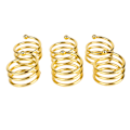 Miniatyrbilde 6 av 7: 8 stk Gull Spiral Serviettringer Elegante rustfrie metall serviettringer for bryllup bursdagsmiddag Familiefest