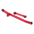 Miniatyrbillede 5 af 8: RC Styrearm i Aluminium Legering Udskiftning Stabil RC Tilbehør til Axial SCX24 90081 AXI00001 AXI00002 1/24 RC Bil Rød