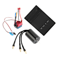 Miniatyrbillede 8 af 8: 2435 4500KV RC børsteløs motor S35A børsteløs ESC programmeringskortsæt til 1/16 1/18 RC bil