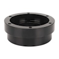 Miniatyrbilde 2 av 8: 70mm Ratt Adapterplate Legering Hub Adapterplate for Logitech for Momo for Sparco 13 14 tommer PCD Ratt Svart