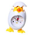 Miniatyrbild 3 av 8: Chick Väckarklocka Barn Tecknad Söt Desktop Plast Quartz Movement Väckarklocka för studenter Vit