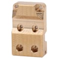 Miniatyrbillede 6 af 8: Messing Diff Akseldæksel Modvægt med Beskyttelsesplade Passer til Axial SCX24 AXI00002 90081 1/24 RC Bil