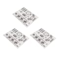 Miniatyrbilde 5 av 8: 3 stk. klare stempler DIY Interessant Holdbar Gjenbrukbar TPR Materiale Transparent Utseende Preging Scrapbooking Verktøy