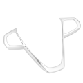 Miniatyrbillede 3 af 8: Krom Trim til Ratknapper til BMW 3 5 7 Serie X3 X5 X7 G05 G07 G11 2020