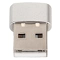 Miniatyrbild 5 av 8: Mouse Jiggler 2 lägen Håll skärmen aktiv Switch-knapp Plug and Play Mini Mouse Shaker för spelmötespresentation Silverfärg