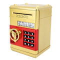 Miniatyrbild 4 av 8: Spargris Pengar Mynt Kan Auto Scroll Papper Pengar Sparlåda Mini ATM Mynt Bank Pengar Spara Box med Lösenord för Pojkar Flickor Leksak Present Guld
