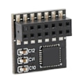 Miniatyrbild 4 av 8: TPM 2.0 Module 14Pin SPI TPM 2.0 Encryption Security Module LPC Interface 14Pin TPM2.0 Module for Windows for ASUS