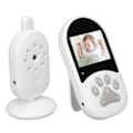 Miniatyrbillede 3 af 8: Video Baby Monitor med kamera 2,4 tommer 2-vejs stemmeintercom Infrarød nattesyn WiFi Babyovervågningsenhed 100‑240V EU-stik