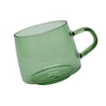 Pikkukuva 3 / 8: 350 ml lasikahvikuppi Kristall kahvimuki kahvalla, korkea lämpötilan kestävyys kotiin ja CafeGreen
