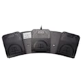 Miniatyrbilde 5 av 8: USB-fotswitch 3-knapper multifunksjon Ergonomisk følsom Holdbar USB-fotpedal for spill, media, instrumenter