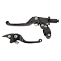 Miniatyrbilde 1 av 8: 2 stk 7/8 tommer Motorsykkel Brems- og Clutchspaker Venstre Høyre Håndtak Bremsespak for CRF50 KLX SSR TTR 110 125 150 200 250cc