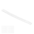 Miniatyrbillede 6 af 8: 20 stk Plastspiralbindningsspiraler 19mm 3/4in ID 30 Hull Spiraler til A4 A5 Notesbog Transparent