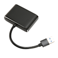 Miniatyrbild 5 av 8: USB 3.0 till Dual HD Multimedia Interface Adapter 1920x1080P 5Gbps USB C Splitter 2 skärmar Utökad skärm för bärbar dator