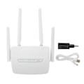 Miniatyrbillede 1 af 8: 4G LTE CPE WiFi-router med SIM-kortplads Ekstern antenne 150 Mbps Understøtter 32 brugere WAN LAN-port Wifi Hotspot 100‑240V EU-stik