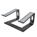 Miniatyrbillede 3 af 8: Bærbar computerstand i aluminiumslegering Bærbar computerstand Riser Desktop Metalbase Køleholder Space Grey