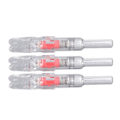 Miniatyrbilde 8 av 8: 3 stk Lysende Nocks for Piler Automatisk Belysning 6,2 mm Indre Diameter Pil Sjakt Lysende Pilhale for Utendørs Rød