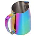 Miniatyrbilde 5 av 8: 450 ml rustfritt stål kaffe Melkeskumming Latte Cup Kanne for hjemmekaffe Fargerik