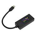 Pikkukuva 7 / 8: USB-testaaja Ammattimainen Virtajännite Virta-aika Tarkka mittaus Kaksisuuntainen USB C-mittari 4‑30V 0‑6,5A