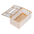 Miniatyrbild 4 av 8: Tissues Box Guldpläteringsprocess Fint utförande Enkelt mode Multipurpose Tissue Storage BoxGold