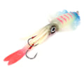 Miniatyrbilde 4 av 8: Fiske Bleksprut Lure Bleksprut UV Lysende Squid Jigs med Krok Fiske Wobbler Agn Myk Lure Rosa Blå