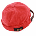 Miniatyrbillede 5 af 8: Høst- og vinter-unisex corduroy hat uden skygge Justerbar Docker hat Fiskerhat Dome