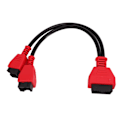 Miniatyrbillede 4 af 8: 12+8 Pins Diagnostisk Stikkabel Adapter MSCHRY128 Diagnostisk Værktøj Udskiftning til Chrysler
