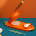 Miniatyrbilde 2 av 4: 2-i-1 Dumpling Maker Maskin - Enkelt og morsomt verktøy for å lage dumplings for voksne og barn